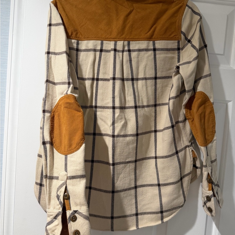 Faherty Daly Shirt in Olivia Plaid Size S - Picture 4 of 5
